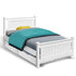 Artiss Wooden Bed Frame Timber Single Size RIO Kids Adults Storage Drawers Base-Furniture > Bedroom - Peroz Australia - Image - 1