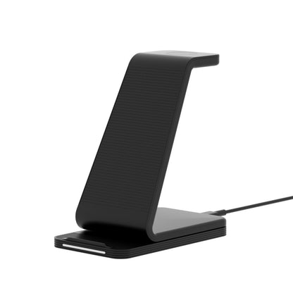 Devanti 3 in 1 Wireless Charger Dock 15W Fast Charging Stand-Chargers-PEROZ Accessories