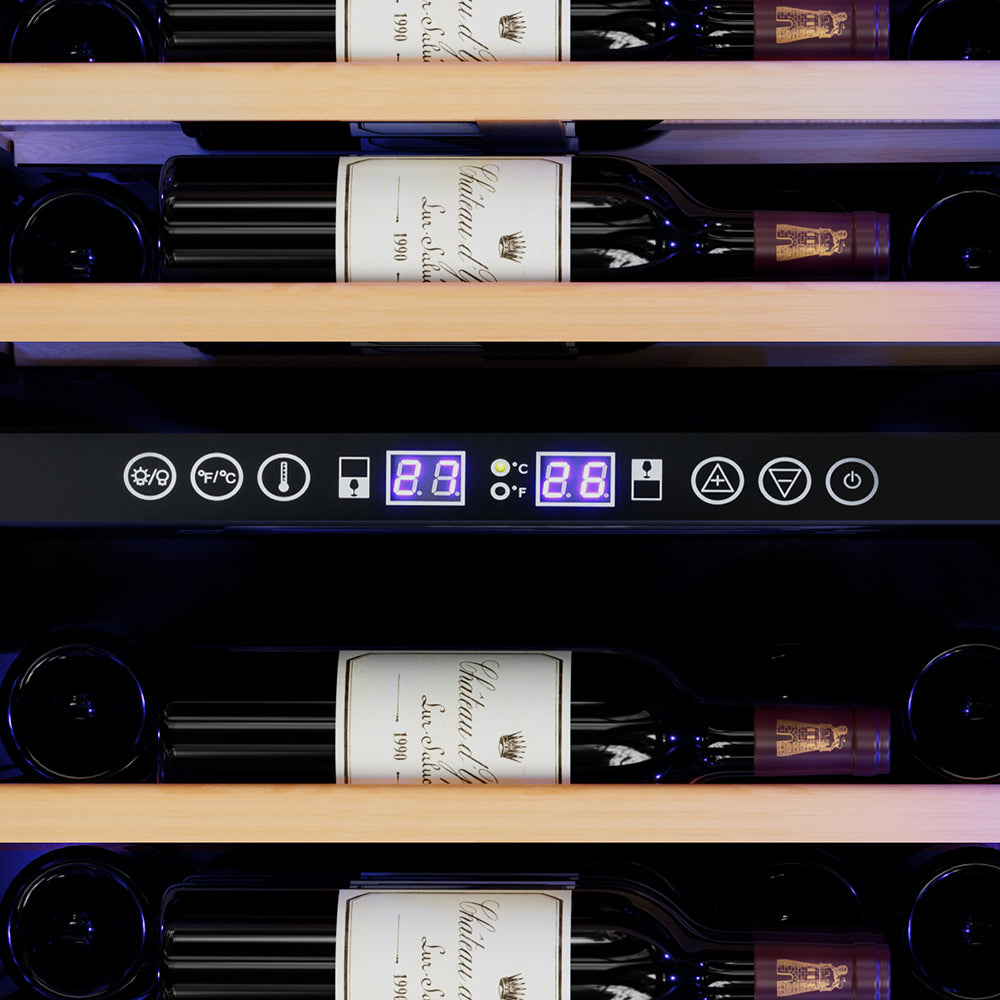 Devanti Wine Cooler Fridge Compressor Cellar Chiller Commercial Home 128 Bottles-Appliances &gt; Fridges-PEROZ Accessories