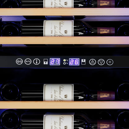 Devanti Wine Cooler Fridge Compressor Cellar Chiller Commercial Home 128 Bottles-Appliances &gt; Fridges-PEROZ Accessories