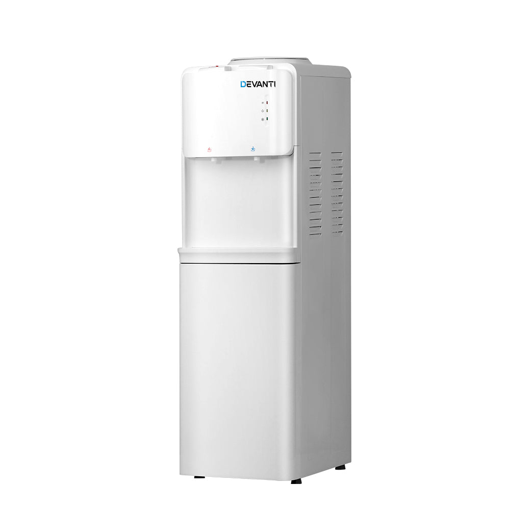Devanti Water Cooler Dispenser Bottle Filter Purifier Hot Cold Taps Free Standing Office-Appliances &gt; Kitchen Appliances-PEROZ Accessories