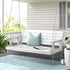 Gardeon Porch Swing Chair with Chain Outdoor Furniture 3 Seater Bench Wooden White-Furniture > Outdoor-PEROZ Accessories