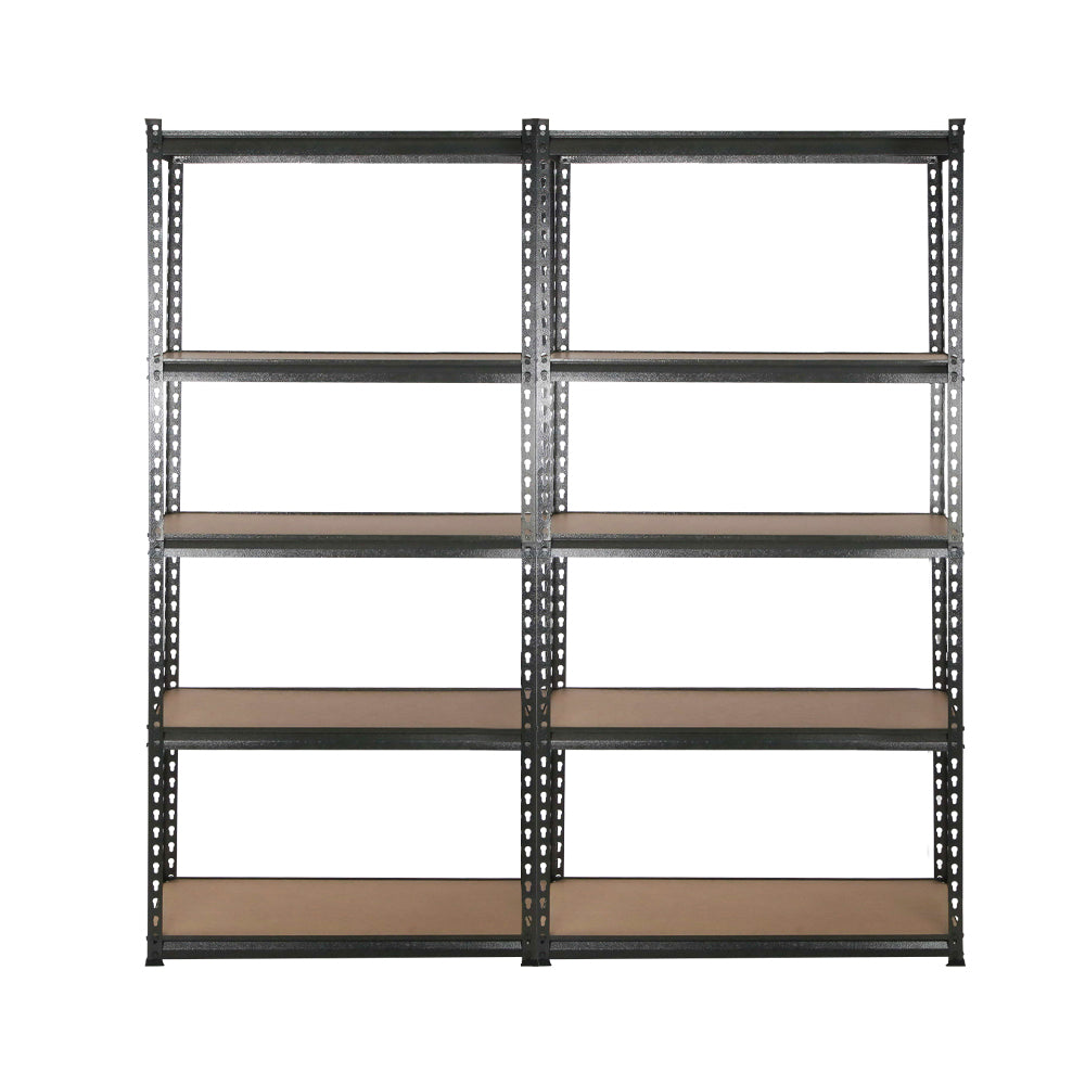 Giantz 4X1.8M Garage Shelving Warehouse Rack Storage Shelves Pallet Racking Charcoal-Home &amp; Garden &gt; Storage-PEROZ Accessories