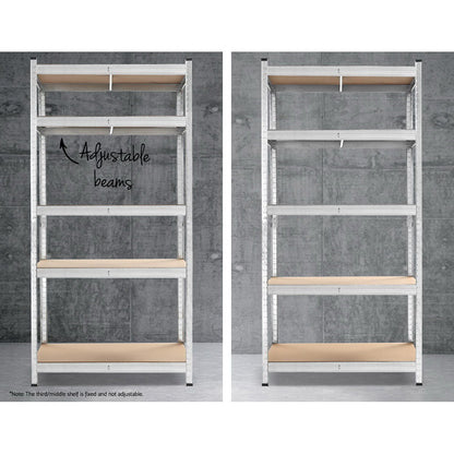 Giants 2x1.8M Warehouse Shelving Rack Racking Garage Metal Storage Shelves-Home &amp; Garden &gt; Storage-PEROZ Accessories