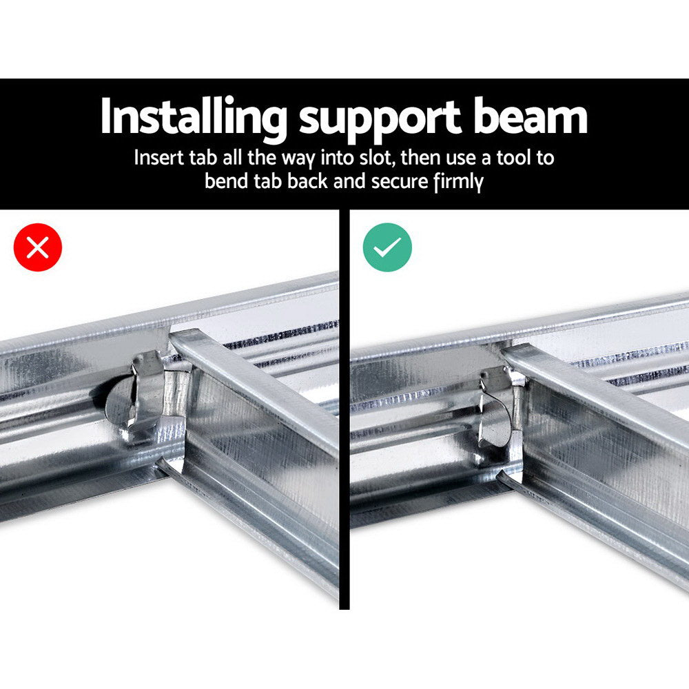 Giants 5x1.8M Warehouse Shelving Rack Racking Garage Metal Storage Shelves-Home &amp; Garden &gt; Storage-PEROZ Accessories