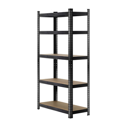 Sharptoo Metal Warehouse Rack, 1.8 x 1.8m Storage Racking Garage Shelves Shelving Rack-Warehouse Rack-PEROZ Accessories
