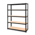 Giantz 1.8M Warehouse Racking Shelving Storage Shelf Garage Shelves Rack Steel Black-Home & Garden > Storage-PEROZ Accessories