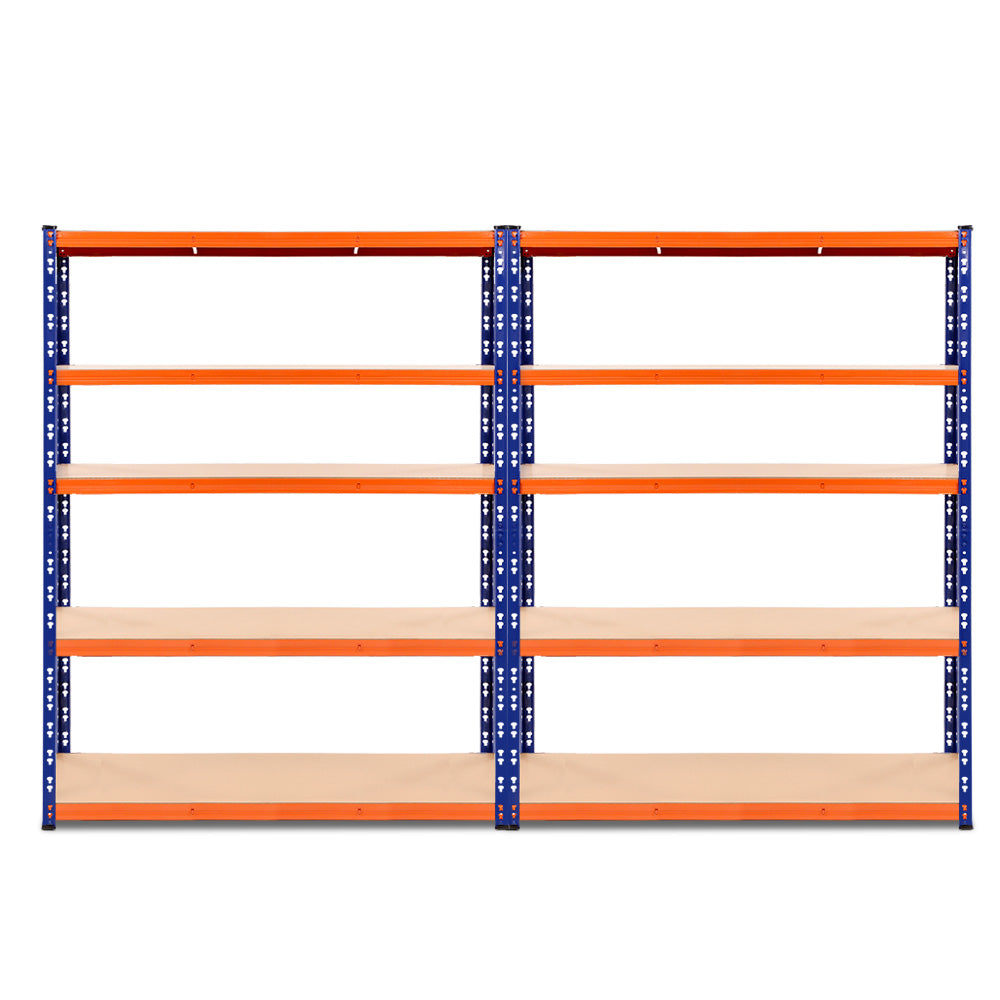 Giantz 2.4MX1.8M Garage Shelving Warehouse Rack Pallet Racking Storage Steel Orange&amp;Blue-Home &amp; Garden &gt; Storage-PEROZ Accessories