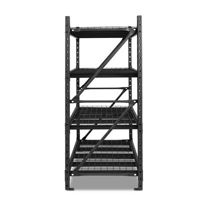Giantz 2M Warehouse Racking Shelving Heavy Duty Steel Garage Storage Rack-Home &amp; Garden &gt; Storage-PEROZ Accessories