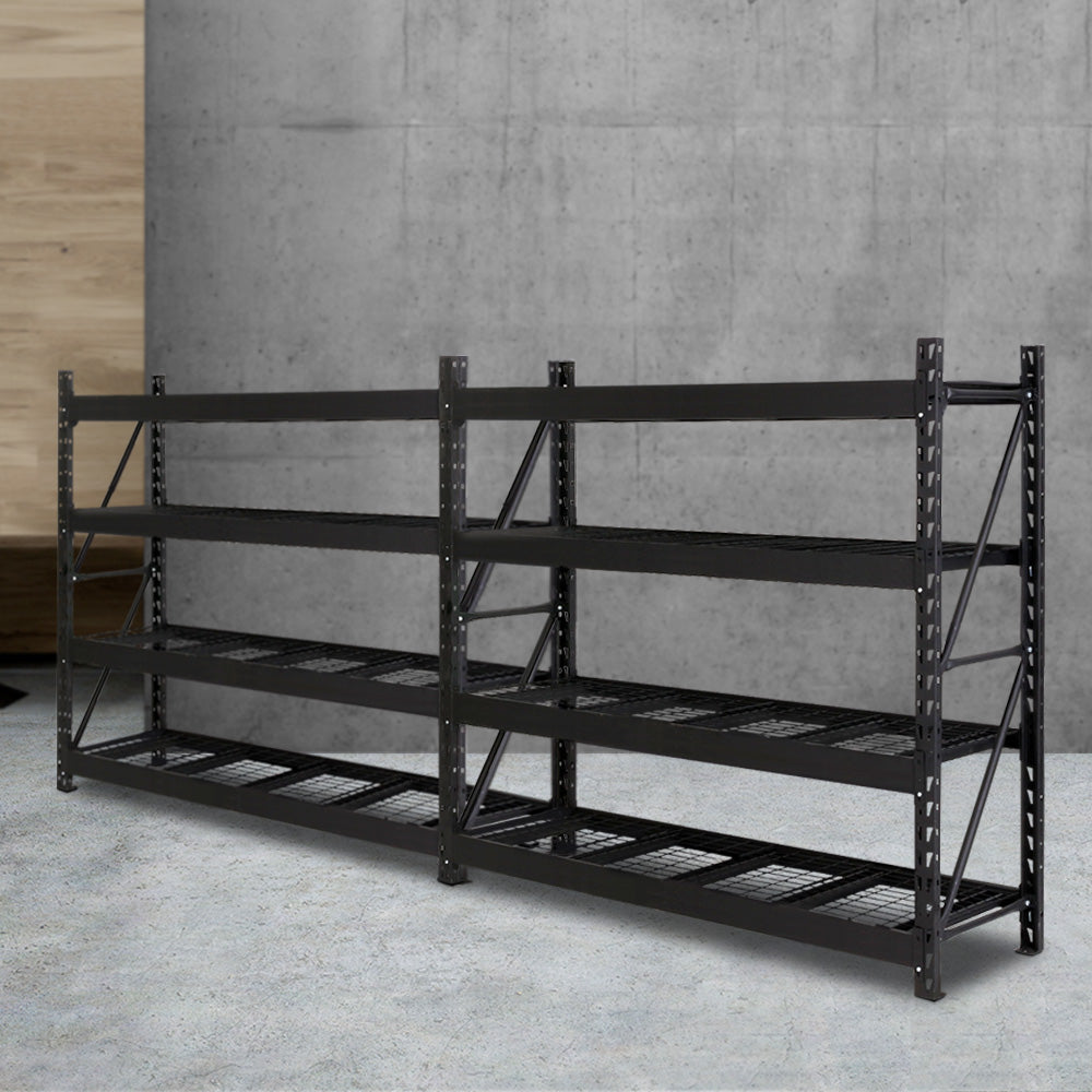 Giantz 4MX2M Garage Shelving Warehouse Rack Pallet Racking Storage Steel-Home &amp; Garden &gt; Storage-PEROZ Accessories