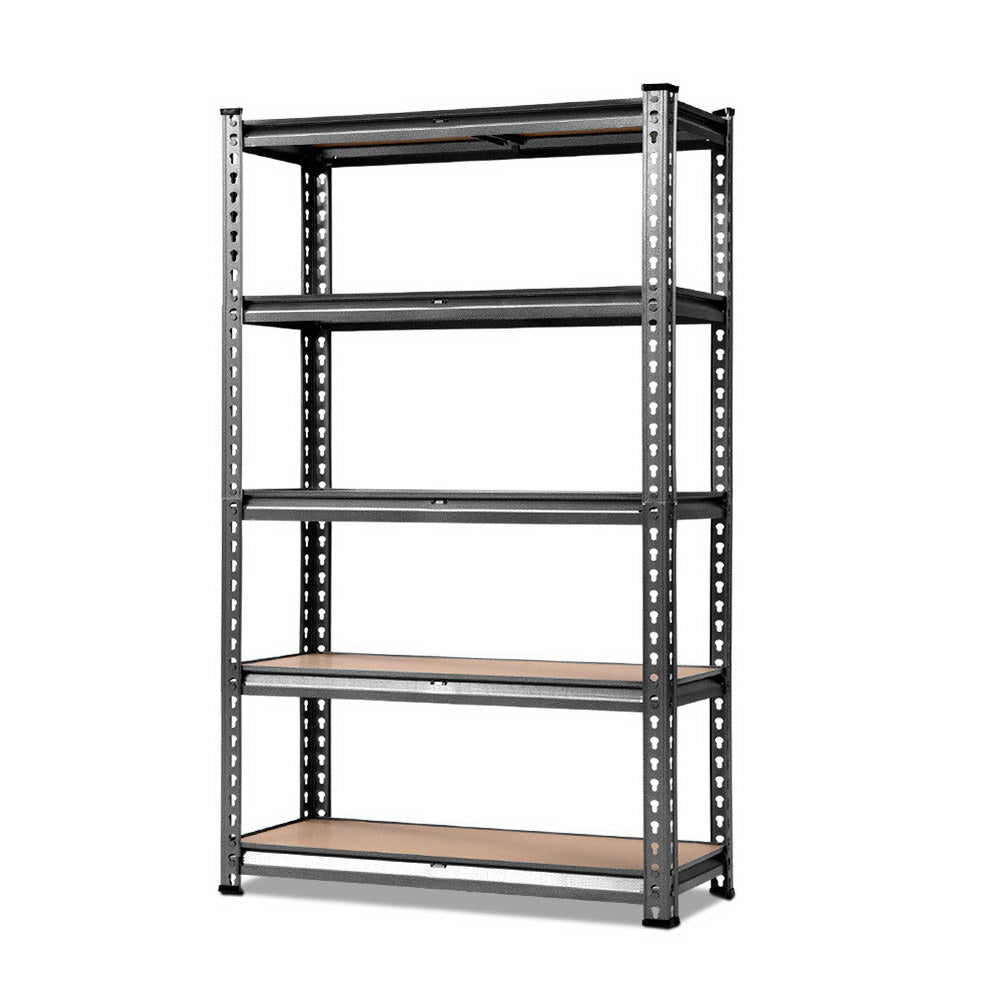 Giantz 1.5M Metal Steel Warehouse Shelving Racking Garage Storage Shelves Racks-Home &amp; Garden &gt; Storage-PEROZ Accessories