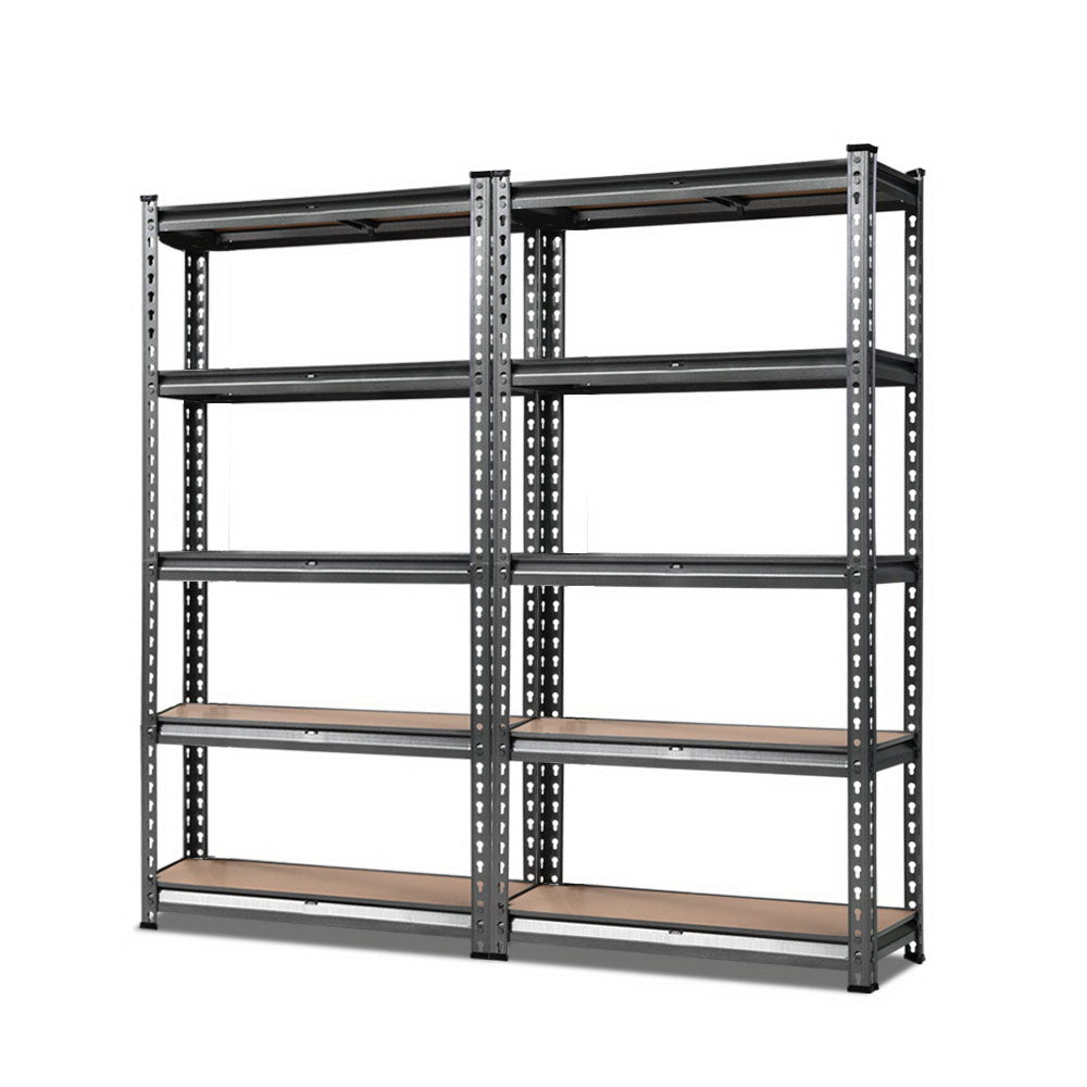 Giantz 2x1.5M Steel Warehouse Racking Rack Shelving Storage Garage Shelves Shelf-Home &amp; Garden &gt; Storage-PEROZ Accessories