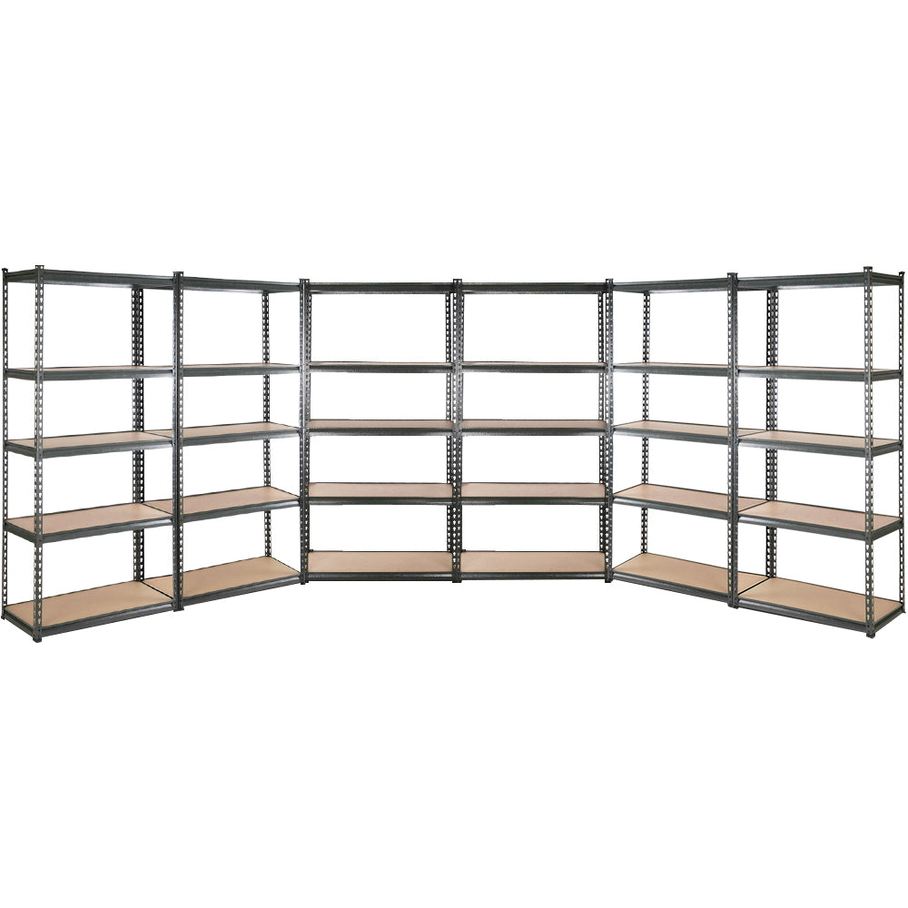 Giantz 6X1.5M Garage Shelving Warehouse Rack Pallet Racking Storage Shelves-Home &amp; Garden &gt; Storage-PEROZ Accessories