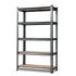 1.8M 5-Shelves Steel Warehouse Shelving Racking Garage Storage Rack Grey-Home & Garden > Storage-PEROZ Accessories