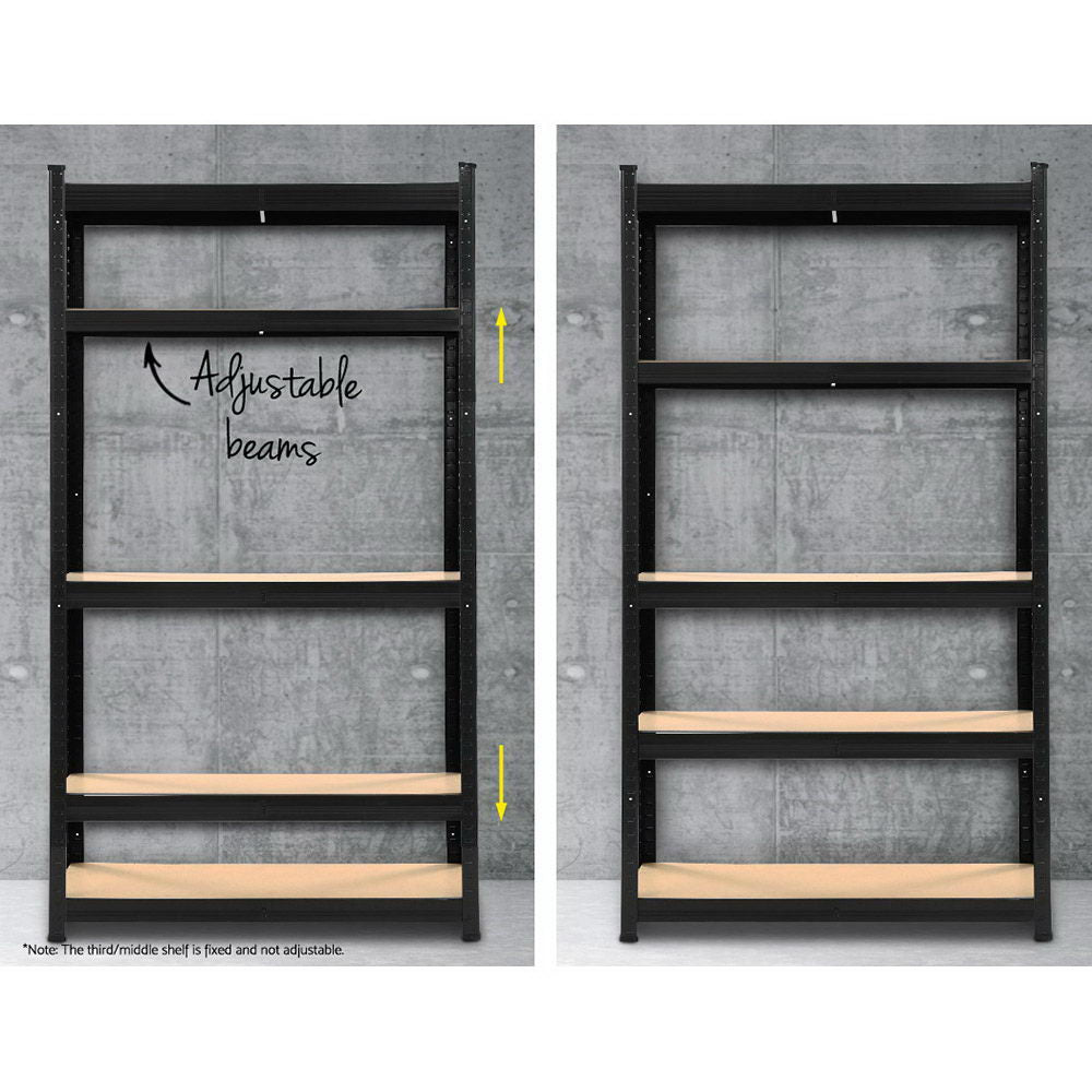 Giantz 2X1.8M Warehouse Shelving Garage Storage Racking Steel Metal Shelves-Home &amp; Garden &gt; Storage-PEROZ Accessories