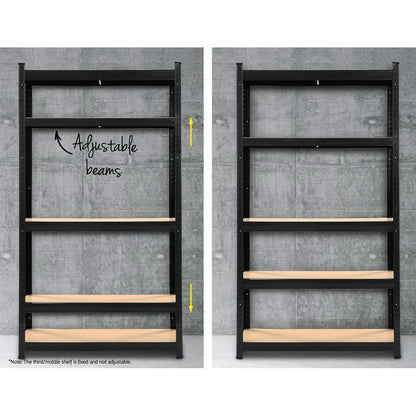Giantz 2X1.8M Warehouse Shelving Garage Storage Racking Steel Metal Shelves-Home &amp; Garden &gt; Storage-PEROZ Accessories