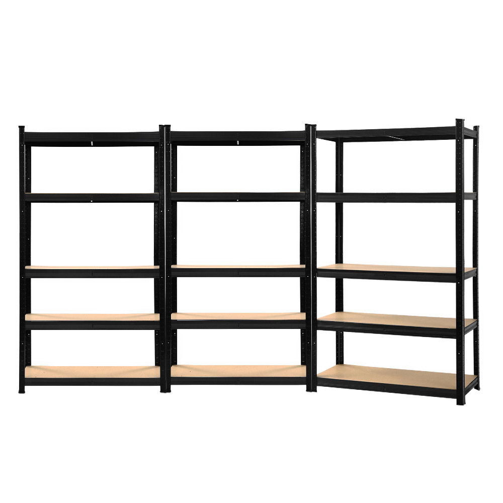 Giantz 3X1.8M Warehouse Shelving Garage Storage Racking Steel Metal Shelves-Home &amp; Garden &gt; Storage-PEROZ Accessories