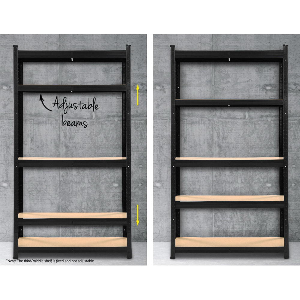 Giantz 3X1.8M Warehouse Shelving Garage Storage Racking Steel Metal Shelves-Home &amp; Garden &gt; Storage-PEROZ Accessories