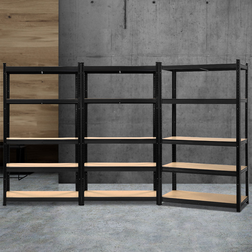 Giantz 3X1.8M Warehouse Shelving Garage Storage Racking Steel Metal Shelves-Home &amp; Garden &gt; Storage-PEROZ Accessories