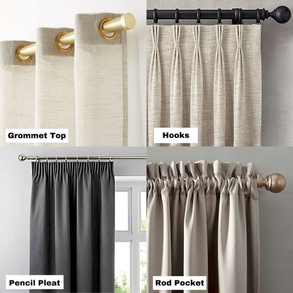 Anyhouz 100cm Curtain White Style Flower Indoor Decorative Window Sheer Curtain For Living Room Bedroom Home Decor-Curtains &amp; Drapes-PEROZ Accessories