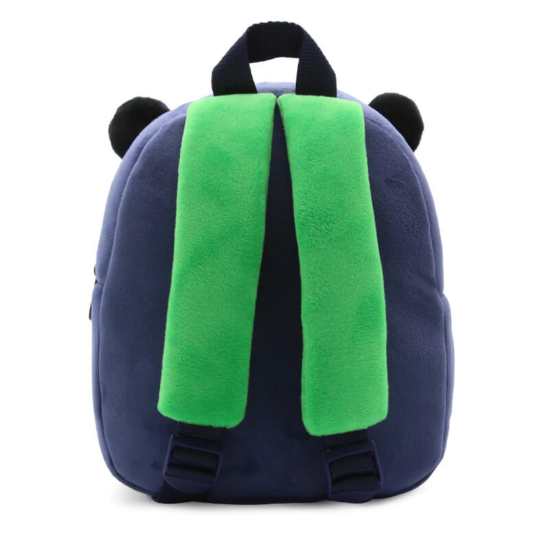 Anykidz 3D Navy Blue Chimpanzees Kids School Backpack Cute Cartoon Animal Style Children Toddler Plush Bag Perfect Accessories For Boys and Girls-Backpacks-PEROZ Accessories