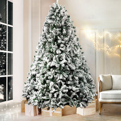 Jingle Jollys Christmas Tree 2.1M Xmas Trees Decorations Snowy 1106 Tips-Occasions &gt; Christmas-PEROZ Accessories