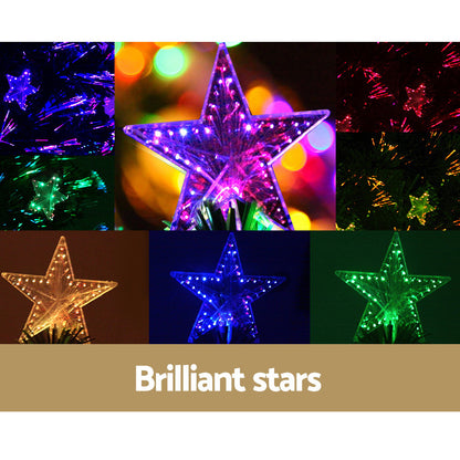 Jingle Jollys Christmas Tree 1.2M LED Xmas trees with Lights Multi Colour-Occasions &gt; Christmas-PEROZ Accessories