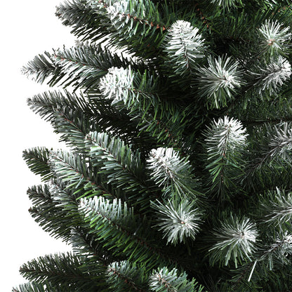 Jingle Jollys 1.8M / 6FT Christmas Tree with Snow 300 Tips Xmas Decoration-Occasions &gt; Christmas-PEROZ Accessories