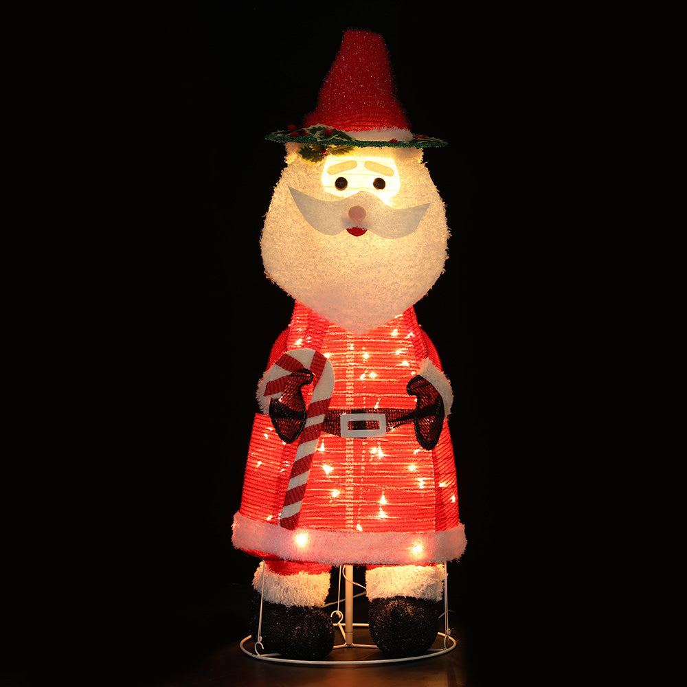 Jingle Jollys Christmas Lights LED Light Santa 1.2M Motif 3D Decoration Outdoor-Occasions &gt; Christmas-PEROZ Accessories