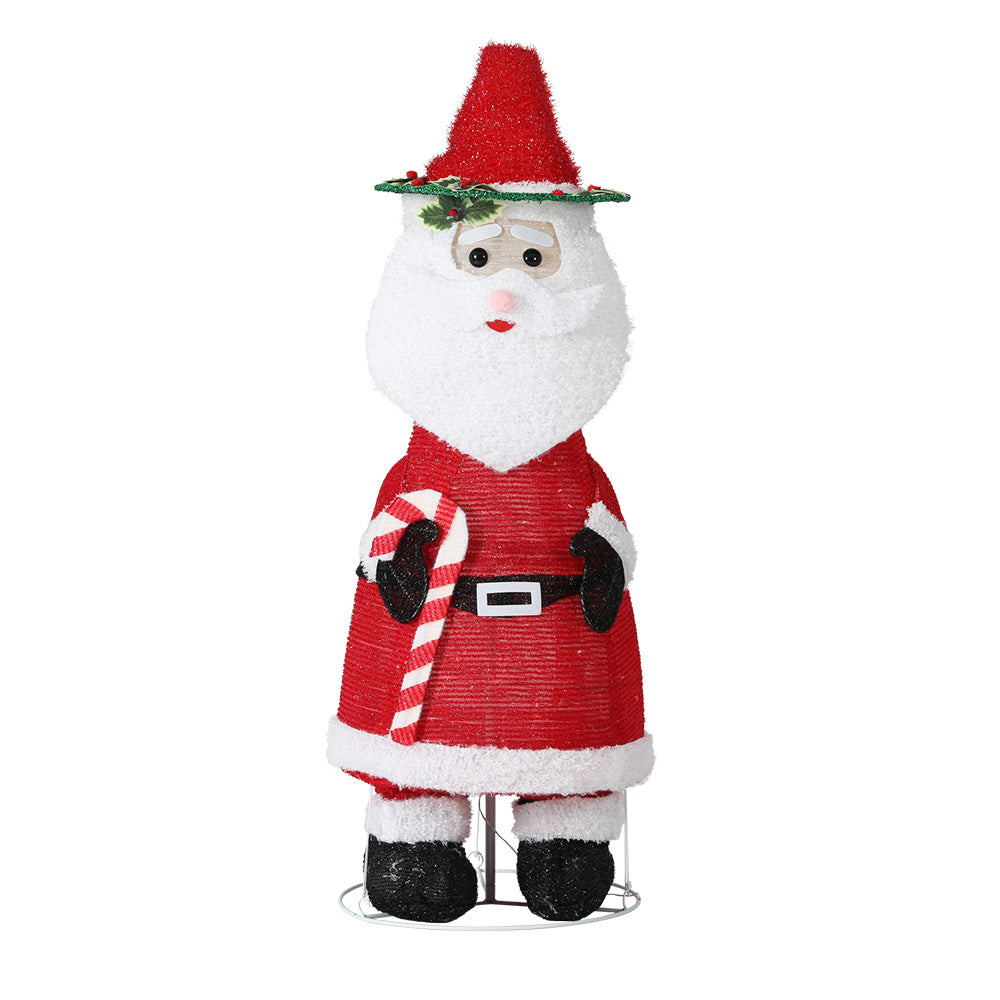 Jingle Jollys Christmas Lights LED Light Santa 1.2M Motif 3D Decoration Outdoor-Occasions &gt; Christmas-PEROZ Accessories