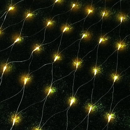 Jingle Jollys 4mx6m Christmas Net Mesh Lights 1000LED String Fairy Party Wedding-Occasions &gt; Christmas-PEROZ Accessories