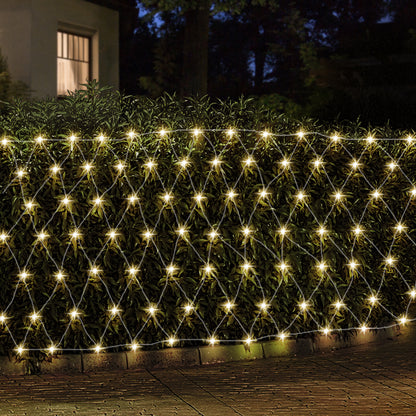 Jingle Jollys 4mx6m Christmas Net Mesh Lights 1000LED String Fairy Party Wedding-Occasions &gt; Christmas-PEROZ Accessories