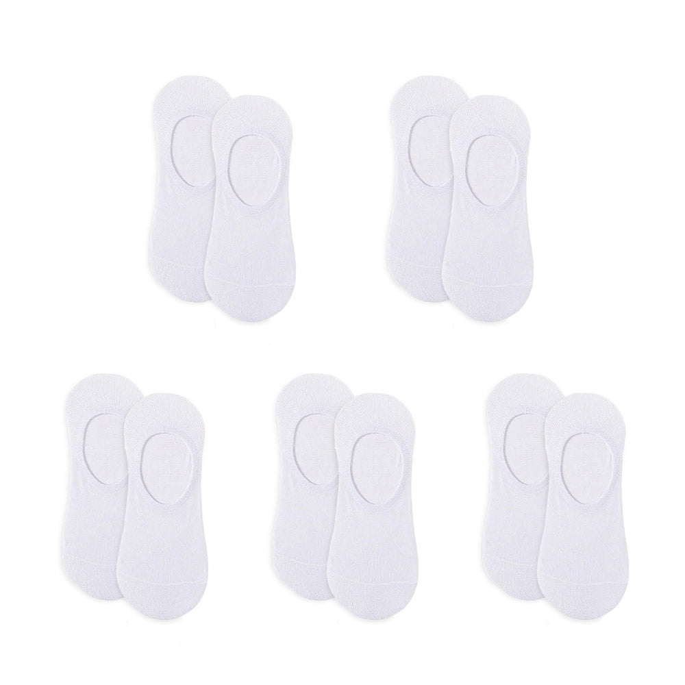 Anysox 5 Pairs White Size 10-14 Fashion Socks High Quality Office Sports Business Long Socks Cotton Solid Colors Skateboard Knitted Casual-Socks-PEROZ Accessories