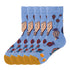 Anysox 5 Pairs Size 5-9 Fashion Socks Combed Cotton Art Guava Abstract Oil Painting Novelty Happy Funny Christmas Gift for Women-Socks-PEROZ Accessories