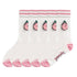 Anysox 5 Pairs Peach Size 5-9 Sock Harajuku Crystal Silk Tide Socks With Flower Vines Comfortable To Wear Prefect For Women-Socks-PEROZ Accessories
