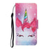 Anymob Samsung Unicorn Horn Pattern Phone Case Magnetic Flip Leather Wallet Painted Cover-Mobile Phone Cases-PEROZ Accessories