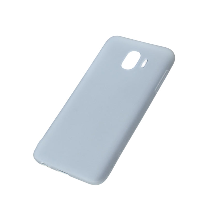 Anymob Samsung White Silicone Candy Color Case Phone Cover-Mobile Phone Cases-PEROZ Accessories