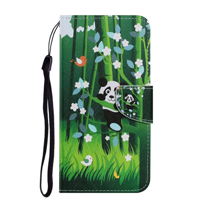 Anymob Samsung Bamboo Panda Painted Case Flip Wallet Leather Phone Cover-Mobile Phone Cases-PEROZ Accessories