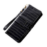 Anymob Samsung Black Leather Case Cover 3D Flip Wallet Phone Protection-Mobile Phone Cases-PEROZ Accessories