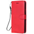Anymob Xiaomi Redmi Phone Case Red Leather Classic Flip Wallet-Mobile Phone Cases-PEROZ Accessories