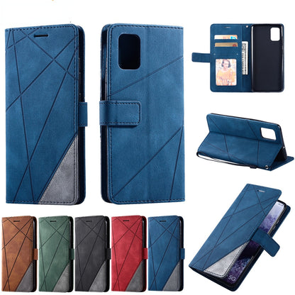 Anymob Samsung Red Luxury Leather Case Mobile Phone Cover Protection-PEROZ Accessories