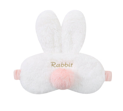 Tarramarra Faux Fur Ultra Plush Rabbit Eye Mask-Eye Masks-PEROZ Accessories