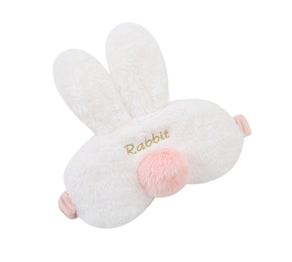 Tarramarra Faux Fur Ultra Plush Rabbit Eye Mask-Eye Masks-PEROZ Accessories