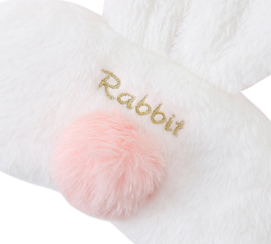 Tarramarra Faux Fur Ultra Plush Rabbit Eye Mask-Eye Masks-PEROZ Accessories