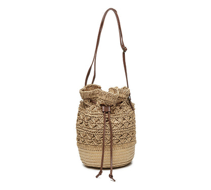 TARRAMARRA Hand Woven Shoulder Bag-Handbags-PEROZ Accessories