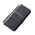Anymob Samsung Grey Leather Case Cover 3D Flip Wallet Phone Protection-Mobile Phone Cases-PEROZ Accessories
