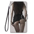 Anymob iPhone Case Black Lady Lovely Cartoon Cat Phone Bag Flip Wallet Leather Protection Cover-Mobile Phone Cases-PEROZ Accessories