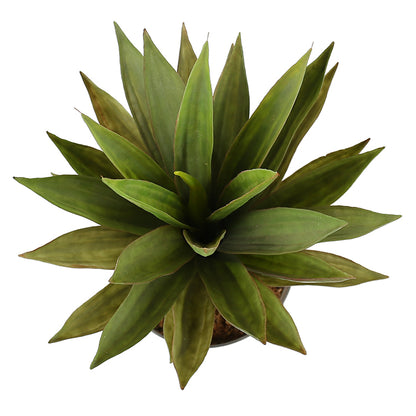 Artificial Dense Potted Aloe Vera Plant 50 cm-Home &amp; Garden &gt; Artificial Plants-PEROZ Accessories
