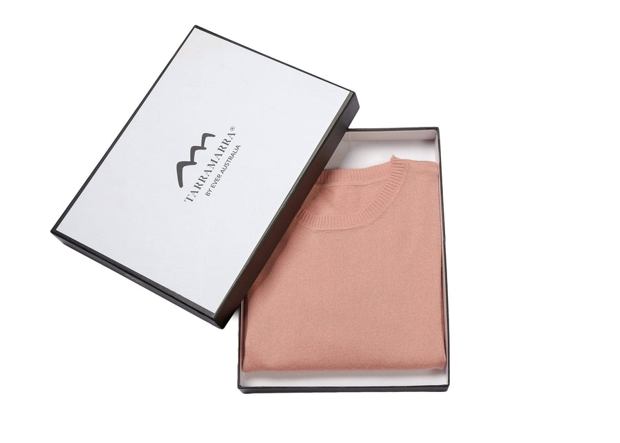 TARRAMARRA 100% Wool Knitwear Crew Neck Top Sweater-Shirts &amp; Tops-PEROZ Accessories