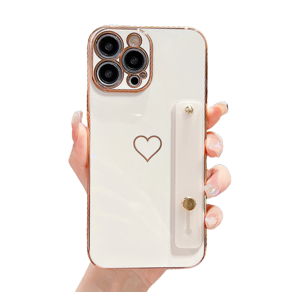 Anymob iPhone Case Gummy White Universal Heart Space Holder Phone Cover-Mobile Phone Cases-PEROZ Accessories